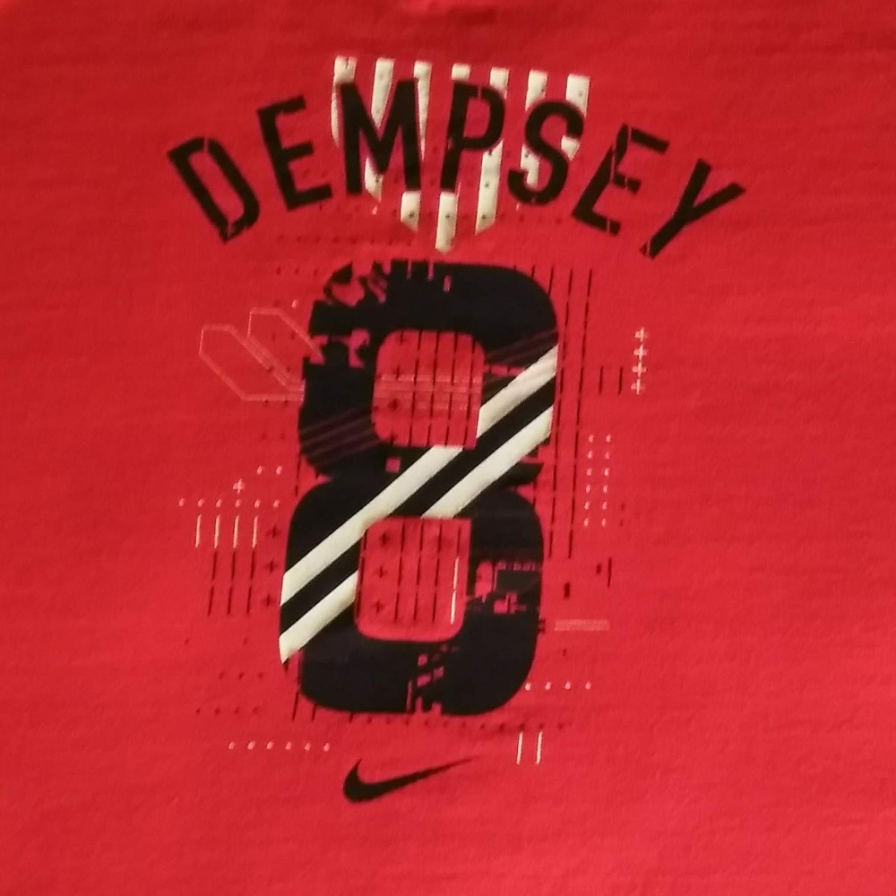 Nike Soccer Dempsey #8 USA National Team T-Shirt